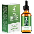 Men's Beard Growth Oil - 5% Biotin Citrus Serenity Scent 2 oz (Pack of 10) - Softens Conditions No Itch &amp Dandruff Ideal Gift
