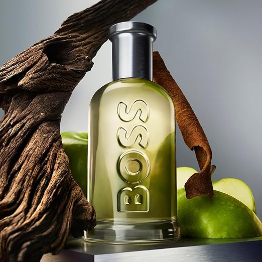Hugo Boss Bottled Eau de Toilette – Woody Men's Cologne – With Notes of Apple Cinnamon &amp Wood – Long Lasting Fragrance
