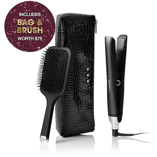 ghd Platinum+ Styler ― 1 Flat Iron Hair Straightener Professional Ceramic Hair Styling Tool for Stronger Hair More Shine &amp More Color Protection