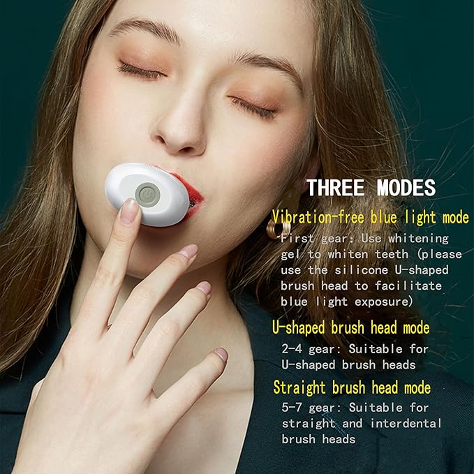 360° U-Shaped Automatic Sonic Toothbrush for Adults Suitable for People with Limited Mobility Original Newupgrade Electric Toothbrushes Multiple Brush Heads OptionsIPX7 Waterproof