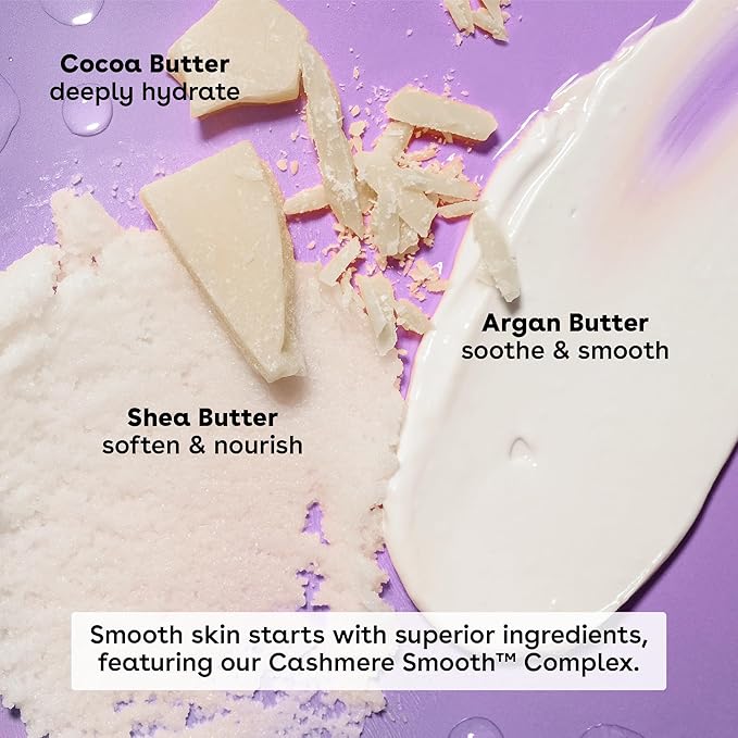 Bundle of eos Shea Better Cashmere Body Wash- Vanilla Cashmere Coconut Waters Fresh &amp Cozy Pink Champagne