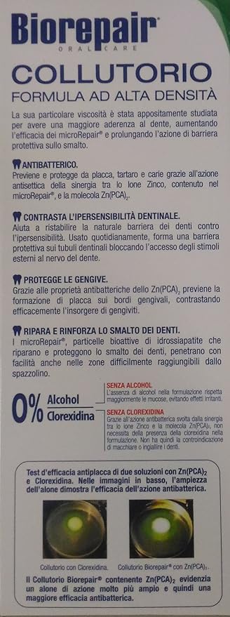 Biorepair: Collutorio Mouthwash 500ml/16.9 fl.oz - Pack of 3
