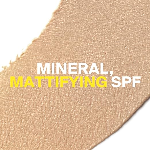 Supergoop! Mineral Mattescreen (SPF 40) - 100% Mineral Oil-Free Broad Spectrum Sunscreen - Smooths Skin’s Appearance Minimizes Pores &amp Controls Shine - Water &amp Sweat Resistant