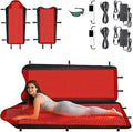 Full Body Red Light Therapy Mat with 3207 LEDs 3-in-1 660nm &amp 850nm TPU Infrared Light Blanket 74.8 x 36 Foldable Therapy Pad with Timer Controller Pulse Modes for Home Use 260W