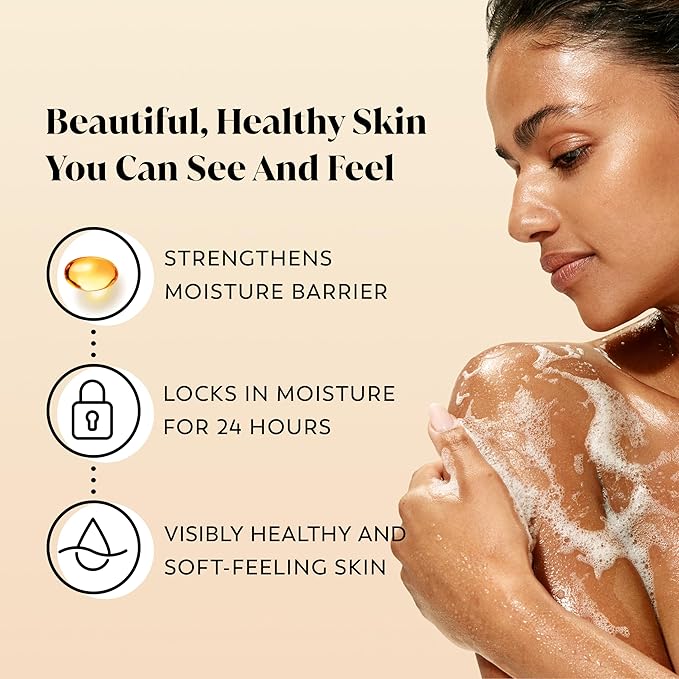 Olay Body Wash for Women Ultra Moisture 24hr Moisturizing Hydrating &amp Refreshing B3 Vitamin Complex Free of Parabens &amp Phthalates For All Skin Types Cocoa Butter Scent 22 fl oz (Pack o