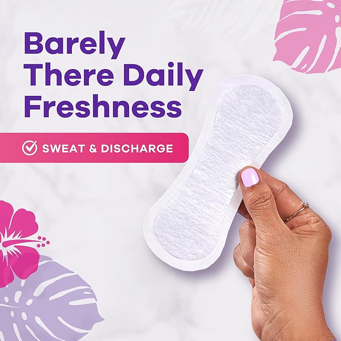 Always Daily Fresh Thin Liners Regular Absorbency Unscented Panty Liners 432 Count (Pack of 2)