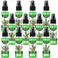 12 Pcs Greenery Eucalyptus Scented Hand Sanitizer Spray with Essential Oil Hydrating Small Hand Sanitizer Spray Travel Size 2 Fl. oz Compact Bottle for Pocket Purse Bag Handbag Desk Drawer Car