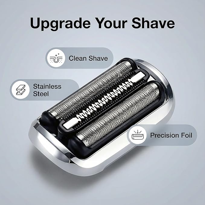 73S Series 7 Replacement Shaver Head for Braun S7 360 Flex Compatible Replacement Blades for Braun Series 7 7020s 7025s 7027cc 7071cc 7075cc 7085cc (2PCS)