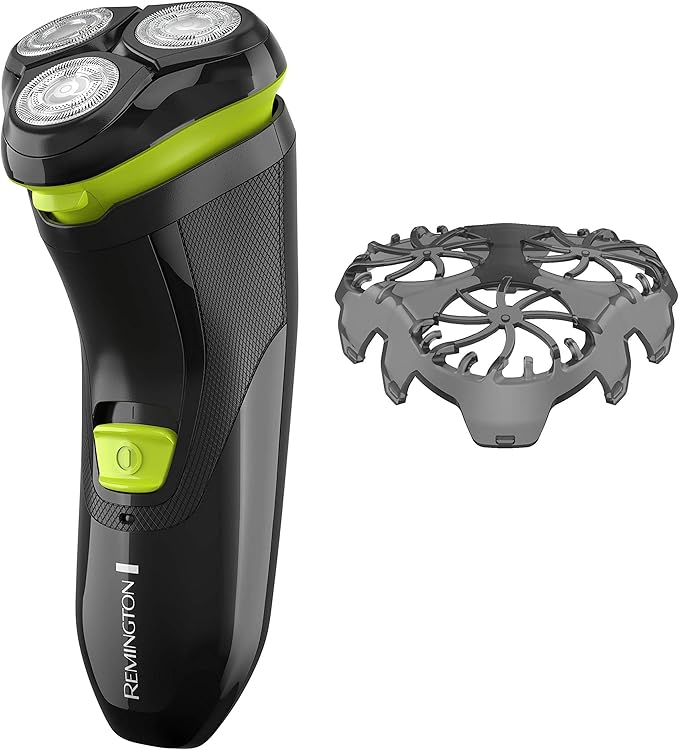 Remington Ultrastyle Rechargeable Rotary Shaver Pr1320 Black/Neon Green