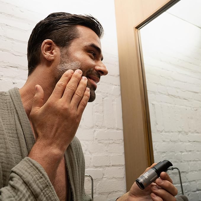 MANSCAPED® The Chairman™ PRO Package - Men’s Electric Face Shaver with Two Interchangeable Blades SkinSafe® Four-Blade Foil &amp Stubble Trimmer Power Shave Gel Face Shave Soother Aftershave