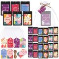 Frienda 48 Set Travel Size Hand Sanitizer Spray Bulk Portable Power Mist Thank You Mini Hand Sanitizer Employee Appreciation Day Gifts for Teacher Coworker Team Women's Day (PocketBlack)