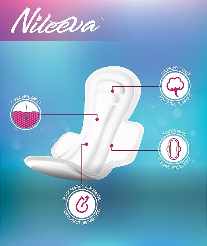Care Maxi Sanitary Napkins with Wings – Ultra Soft Super Absorbency &amp Individually Wrapped Super Value Bulk Pack (14 Pads/Pack X 36 Packs = 504 Pads)
