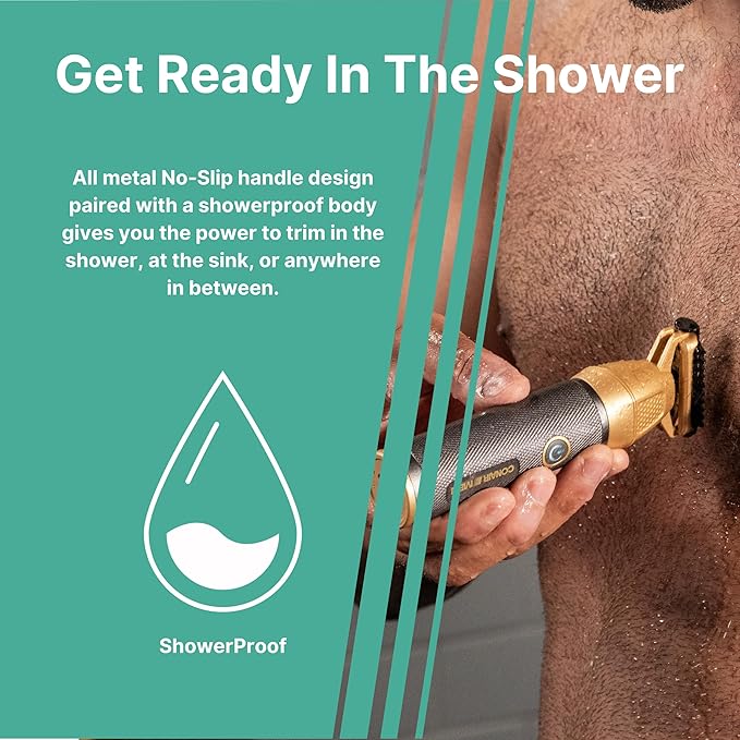 Conair Men All-in-One Trimmer for Men - Nose Hair Beard Mustache Body Hair Trimmer - 19 Piece Men's Grooming Kit for Manscaping- Showerproof - Rechargeable