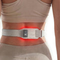 Homedics Wireless Infrared + Red Light Pain Therapy Wrap – Portable 850 nm Infrared &amp 660 nm Red Light LEDs Adjustable Strap Rechargeable Battery Targeted Muscle &amp Joint Relief