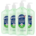 Germ-X Advanced Hand Sanitizer with Aloe and Vitamin E 1 Liter (Pack of 4) Less Drying Moisturizing Gel No Rinse Formula Pump Bottle