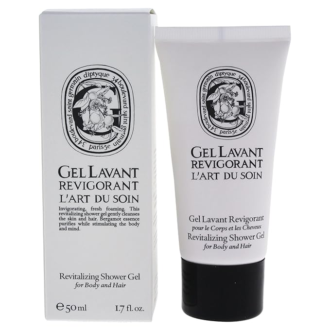 Revitalizing Shower Gel for Body and Hair 50 ml by Diptyque
