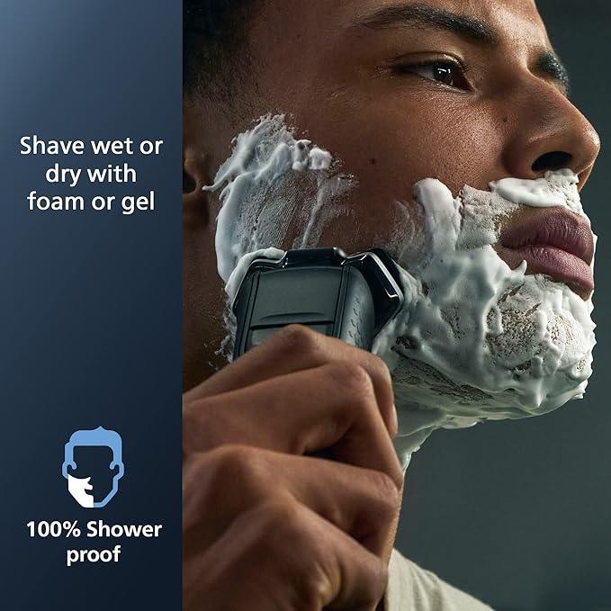 Philips Norelco Shaver 5400 Rechargeable Wet &amp Dry Shaver with Pop-Up Trimmer S5880/81