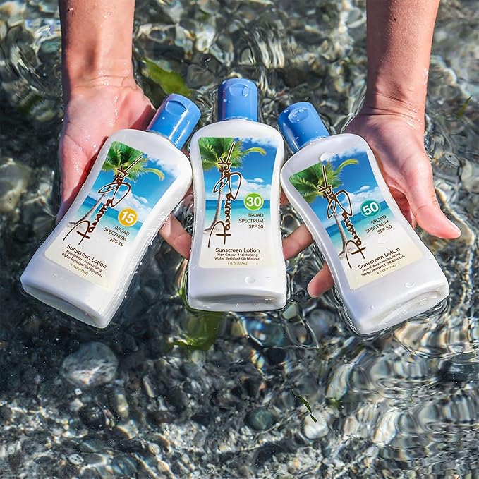 Panama Jack Sunscreen Suntan Lotion - SPF 30 Broad Spectrum UVA/UVB Protection PABA Paraben Gluten &amp Cruelty Free 6 FL OZ (Pack of 12)