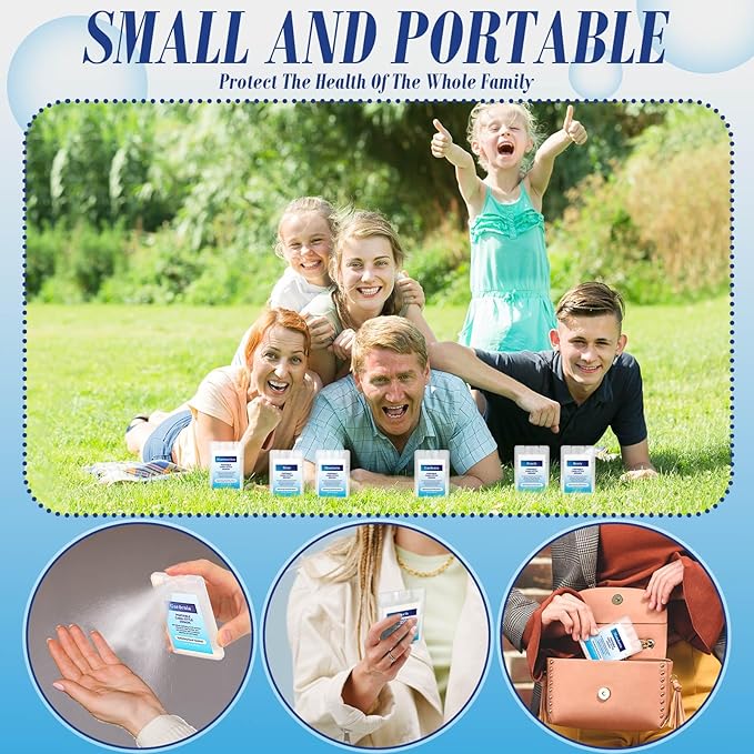 24 Pack Hand Sanitizer Spray Bulk Scented Mist Hydrating Sanitizers Travel Size Refillable Moisturizing Formula Everyday Hand Cleaning Pocket Spray for Employee Appreciation Week Gift Women Men Office