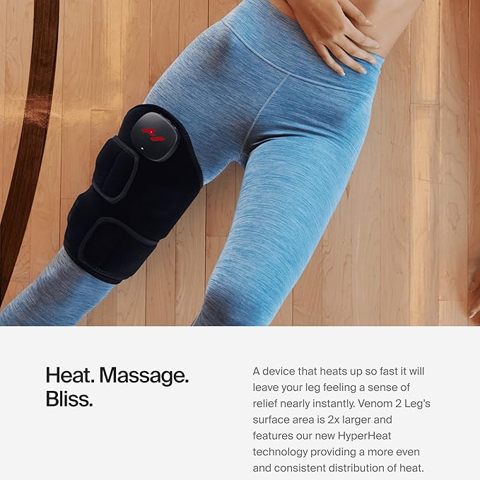 Hyperice Venom 2 - Advanced Heat + Vibration Wrap (Leg)