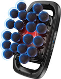 20-Head Massage Gun Set 3200mAh Electric Deep Tissue Percussion Massager with 3 Modes &amp 30 Intensities Quiet Muscle Massage Gun for Back Shoulders Legs Foot Body Muscle Pain Relief（Matte Bla