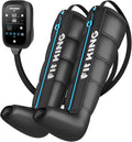 FIT KING Upgraded Leg Massager Recovery Boots Professional Air Compression Recovery System for Circulation &amp Fast Athlete Recovery Cordless Rechargeable Compression Boots (Large)