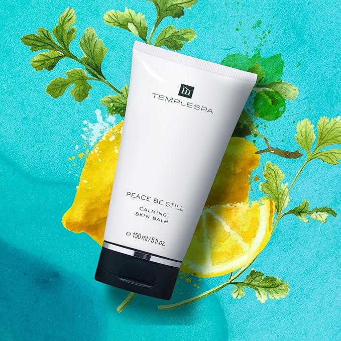 TEMPLESPA | TOP TO TOE SPA | Luxury Shower Gel Shampoo Conditioner and Calming Skin Balm Moisturiser Natural Ingredients Vegan 4 x 5 fl.oz.