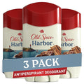 Old Spice Antiperspirant Deodorant for Men Harbor Scent 48 Hr Odor Protection 2.6 oz (Pack of 3)