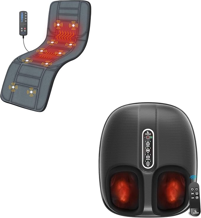 Foot Massager with Heat Massager Pad