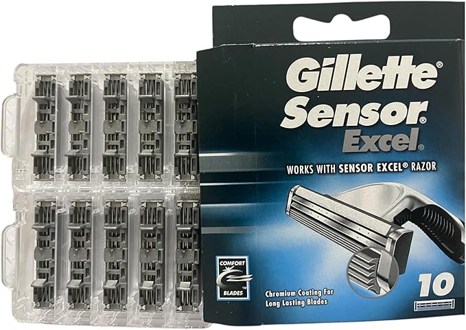 Gillette Sensor Excel-50 Count (5 x 10)