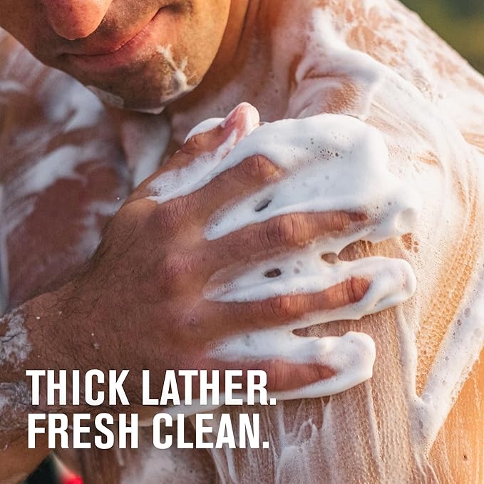 Every Man Jack Amber+Sandalwood Hydrating Mens Body Wash for All Skin Types-Cleanse Nourish and Hydrate Skin with Naturally Derived Ingredients-Paraben Free Phthalate Free Dye Free-24oz(Pack of 2)