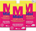Midol Complete Menstrual Pain Relief Caplets with Acetaminophen for Period Cramps and Menstrual Symptom Relief - 40 Count (Pack of 3) (Packaging May Vary)