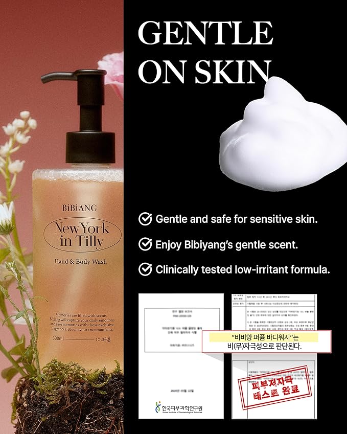 Walnut Creek Green Body Wash - Korean Body Care for Cleansing &amp Moisturizing - Hydrating Body Care Formula with Forest Bergamot Scent Honey Propolis &amp Chamomile - 10.82 fl.oz