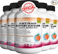Juicy Peach Slippery Elm Bark Vaginal Dryness Moisturizer Feminine Care for Women End Vaginal Dryness with Slippery Elm Bark | Feminine Care for Vaginal Health Made in USA 300 Cap