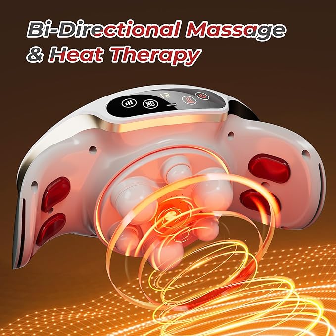 Electric Abdominal Massager Stomach Massager for Digestion Belly Cellulite Massage for Flattening BellyRelieves Discomfort Caused by Bloating ConstipationStomach Pain Gifts for Mom