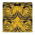 Mustard Yellow and Black Scale for Body Weight Anti-Slip Sturdy Tempered Glass Weighing Machine Highly Digital Accurate Bright LCD Bathroom Scale for Household Gift