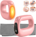 Deep Tissue Percussion Muscle Massage Gun: with Heat Adjustable Intensity and Speed Super Quiet USB-C Rechargeable Portable Pain Relief for Athletes and Everyone Ideal Gift（Pink）