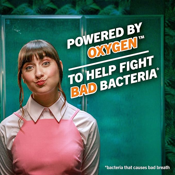 TheraBreath Fresh Breath Mouthwash 2-Packs Rainforest Mint &amp ICY Mint Flavors Alcohol-Free 16 Fl Oz