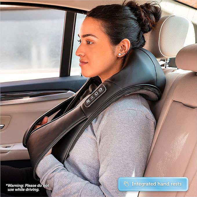 COMFIER Shiatsu Neck and Shoulder Massager &amp Full Body Massage Mat Back Massage Pad