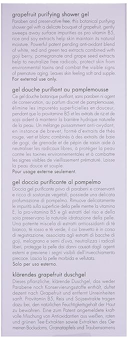 June Jacobs Grapefruit Purifying Shower Gel 6.7 Fl Oz (Pack of 1)