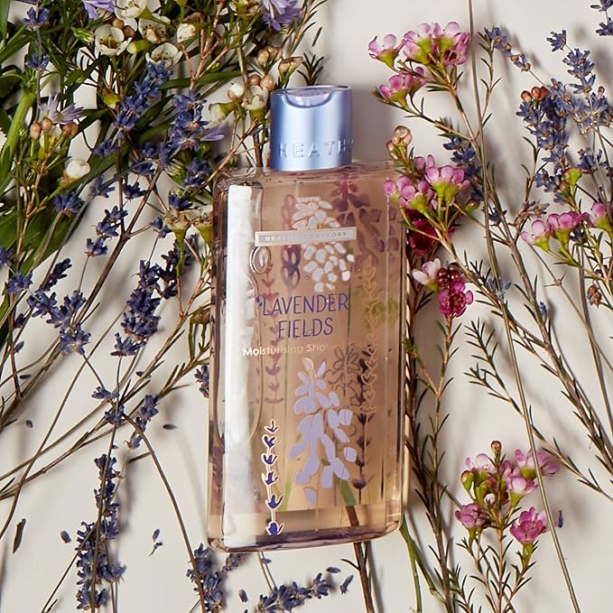 Heathcote &amp Ivory Lavender Fields Shower Gel 250ml 8.45oz