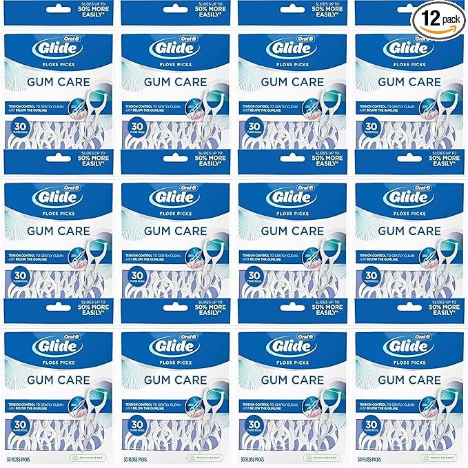 GLIDE - 749931 Glide Pro-Health Advanced Floss Picks 30 Ea (Pack of 12)