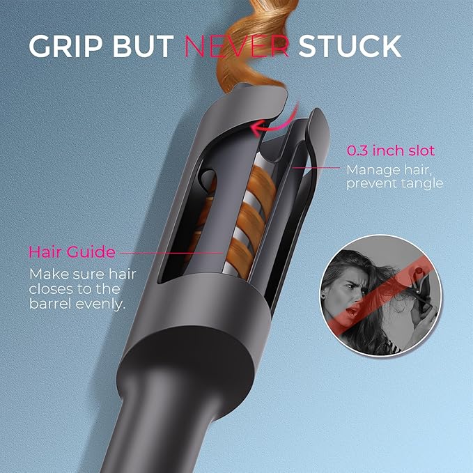 TYMO CURLPRO Automatic Curling Iron 1.25 + TYMO Argan Hair Oil Spray