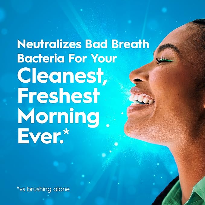 Crest Pro-Health Clean Mint Mouthwash CPC Antigingivitis/Antiplaque Mouthwash 500 mL (16.9 Fl Oz ) Pack of 4 Crest Mouthwash Gingivitis Treatment