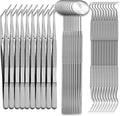 Student Professional Training Dental Hygiene Kit Stainless Steel Tools Set Plaque Removal Instruments (10)