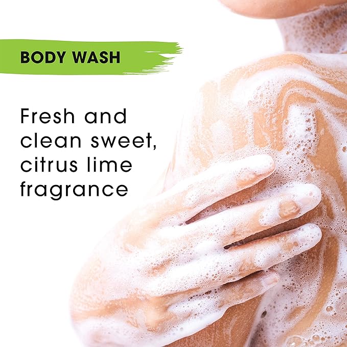 Modinc Luxury Body Wash Australian Caviar Lime Formula Super Fruit Extracts Blended Rich in Vitamins and Antioxidants Vegan Cruelty Free Pump 11.5 Ounces
