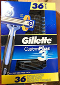 Gillette Custom Plus3 Disposable Razors 36-count