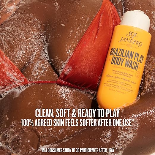 Sol de Janeiro Replenishing &amp Clarifying Shower Duo | Brazilian Play &amp Bom Dia Bright Body Wash | Cheirosa 62 &amp 40 | 13 fl oz. | Amazon Exclusive