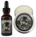 Grave Before Shave Gentlemen's Blend Beard Pack with Beard Balm and Beard Oil (Bourbon/Sandalwood Scent)