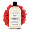 The Soap Exchange Body Wash - Cherry Bomb Scent - Hand Crafted 12 fl oz / 354 ml Natural Artisan Liquid Soap for Hand Face &amp Body Shower Gel Cleanse Moisturize &amp Protect. Made in the USA.